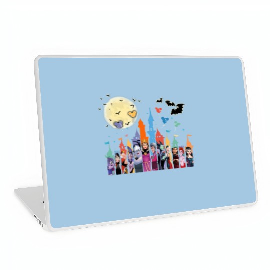 Disney Villains Laptop Skins, Maleficent Evil Queen Laptop Skins, Disney Castle Balloon Laptop Skins