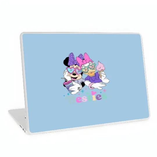 Disney with my Bestie Laptop Skins, Disney Laptop Skins, Minnie and Daisy Laptop Skins, Disneyland Laptop Skins, Friends Laptop Skins, Besties Laptop Skins, Disney Trip Laptop Skins