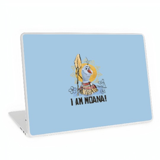 Funny Disney Olaf Presents Moana Laptop Skins, I Am Moana Bella Canvas Laptop Skins, Disney Vation Laptop Skins