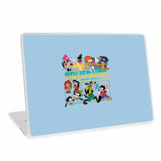 Retro Disney Goofy Movie Powerline Laptop Skins, A Goofy Movie