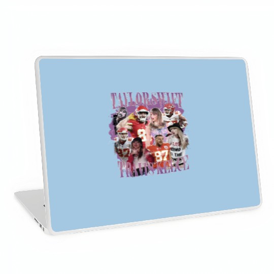 Discover Vintage Taylor Taylor version And Travis Kelce Laptop Skins