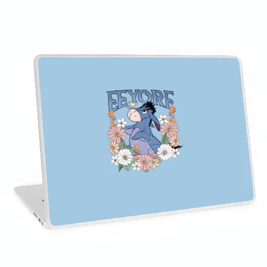 Retro Disney Eeyore  Laptop Skins, Eeyore Winnie The Pooh