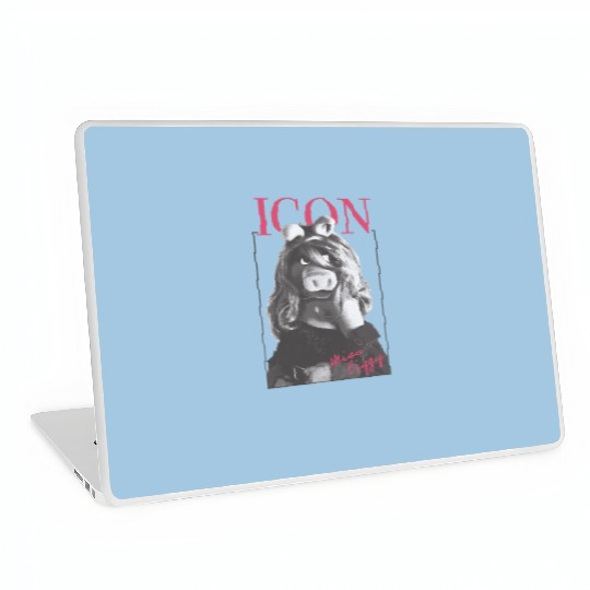 Vintage Disney Muppets Miss Piggy Icon Poster Laptop Skins
