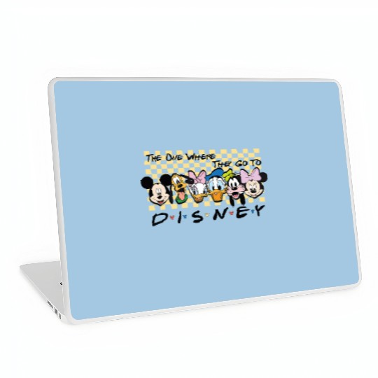 Mickey And Friends Disney Laptop Skins, Friends Matching, Disney Trip Laptop Skins, Mickey And Friends Laptop Skins