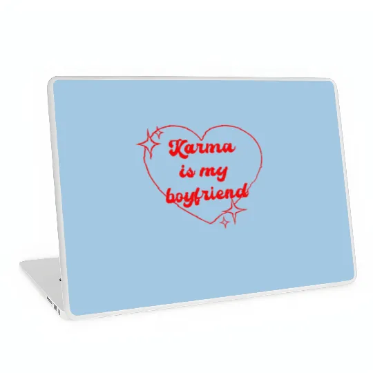 Discover Karma is my Boyfriend Laptop Skins, Taylor Taylor version Merch Laptop Skins