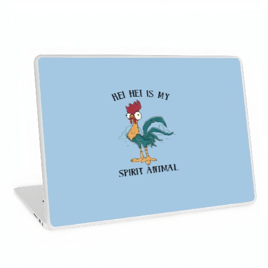Disney Moana Hei Hei Is My Spirit Animal Portrait Laptop Skins