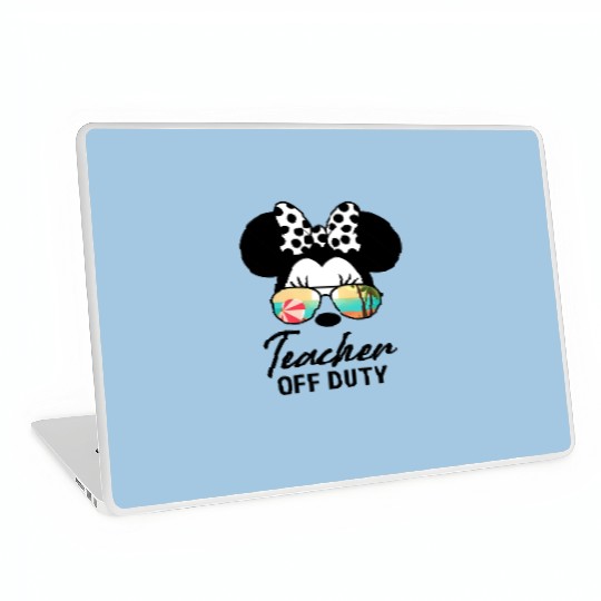 Teacher Off Duty Laptop Skins, Disney Teacher Laptop Skins, Last Day Of School Teacher Laptop Skins