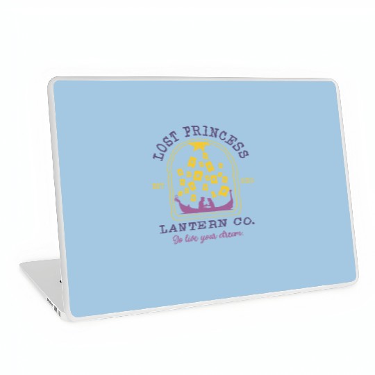 Vintage Disney Tangled Rapunzel Lost Princess Lantern Co Est 2010 Laptop Skins, Disney Princess Laptop Skins