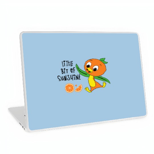 Orange bird little bit of sunshine Laptop Skins, Orange bird Laptop Skins, Epcot Laptop Skins, Disney world Laptop Skins, Orange bird