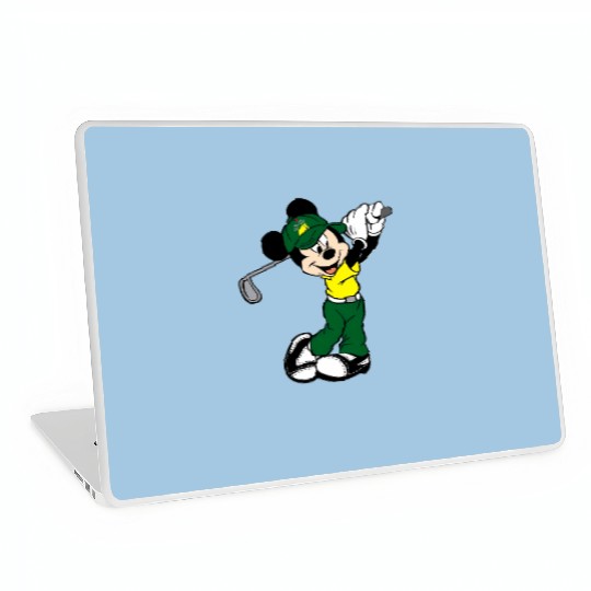 Colors Mickey Golf Laptop Skins, Disney Family Matching Laptop Skins