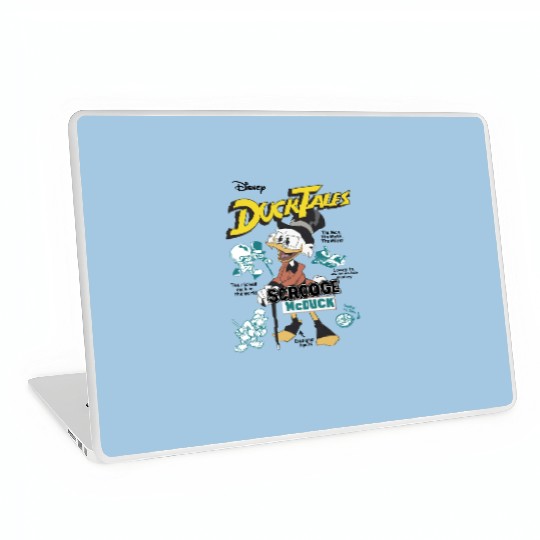 Disney DuckTales Scrooge McDuck Comic Cover Laptop Skins, DuckTales Laptop Skins