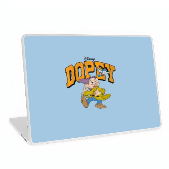 Vintage Dopey Dwarf Laptop Skins, Snow White Seven Dwarfs Laptop Skins, Disney World Disneyland Family Trip