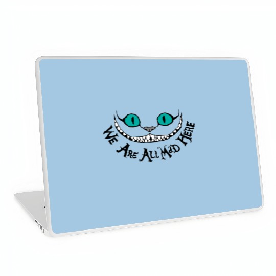 Disney Cheshire Cat Laptop Skins, We're All Mad Laptop Skins, Alice in Wonderland Sweater, We're All Mad Here Laptop Skins