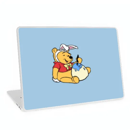 Winnie the Pooh Easter Laptop Skins, Cute Pooh Laptop Skins, Disney Winnie