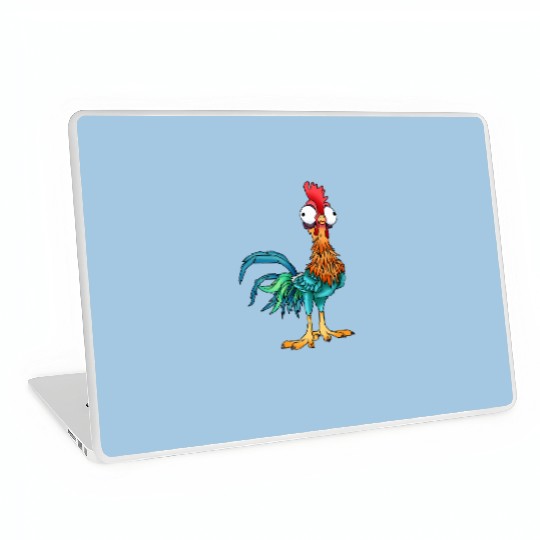 Disney Moana Cute Hei Hei Chicken Portrait Laptop Skins,  WDW Magic Kingdom Disneyland Family Vacation Holiday Gift