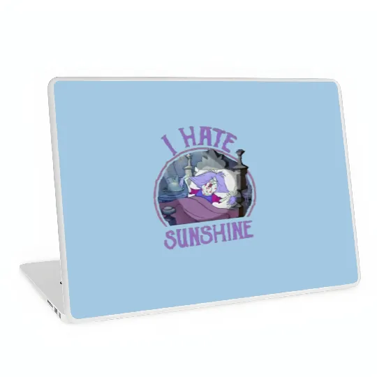 Disney Villains Mad Madam Mim I Hate Sunshine Retro Laptop Skins