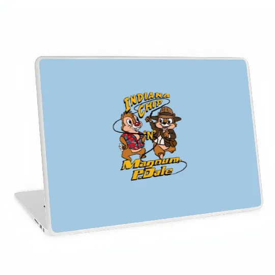Chip and Dale Laptop Skins, Indiana Laptop Skins, Disney Couple Laptop Skins, Disney Family Laptop Skins