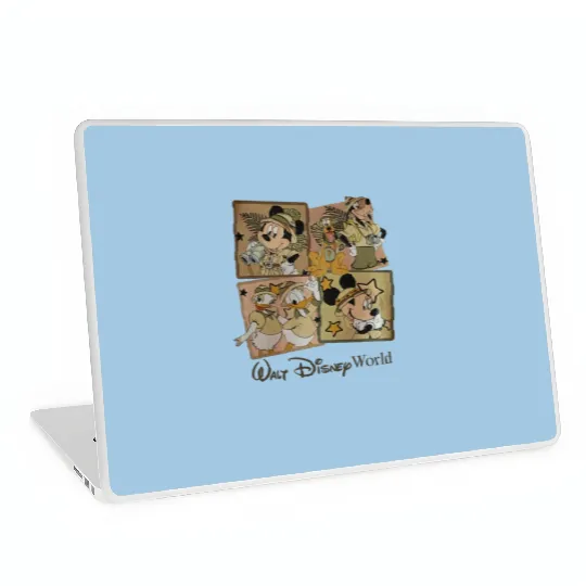 Mickey Animal Kingdom Laptop Skins, Disney Animal Kingdom Laptop Skins, Animal Kingdom Family Matching Laptop Skins