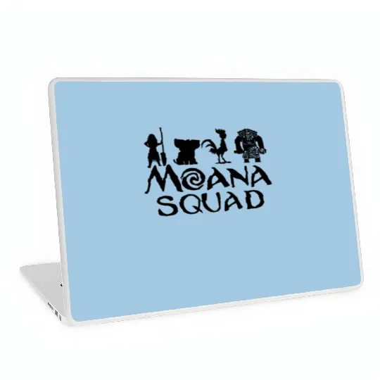 Moana Squad Laptop Skins; Moana Fan Laptop Skins; Maui, Pua, Hei Hei Pullover; Moana Movie Gift; Moana Disney Sweater; Family; Hoody; Jersey; (T295)