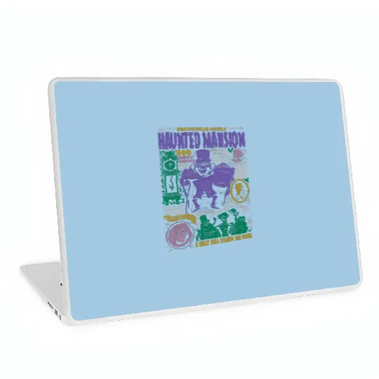 Vintage Disney The Haunted Mansion  Laptop Skins, The Haunted Mansion