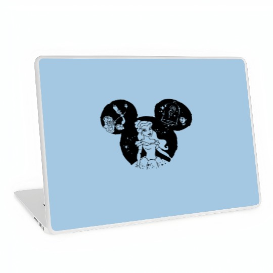 Disney belle Princess Laptop Skins, Disney Princesses Fan Laptop Skins,