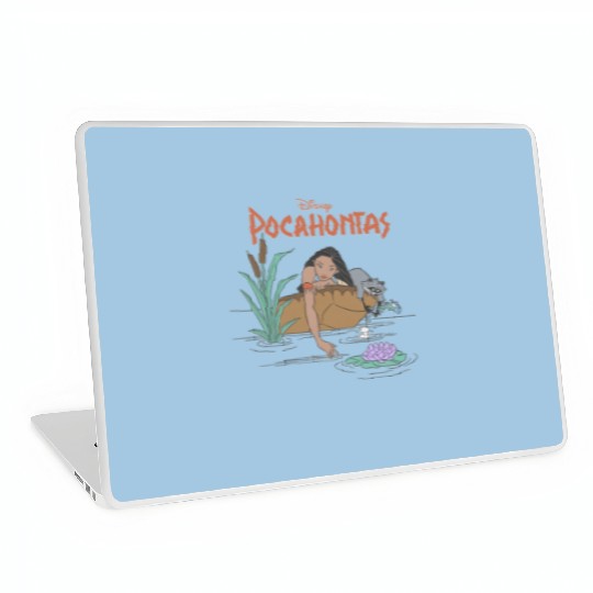 Disney Pocahontas Meeko Afternoon Dreaming Laptop Skins, Princess Pocahontas Laptop Skins