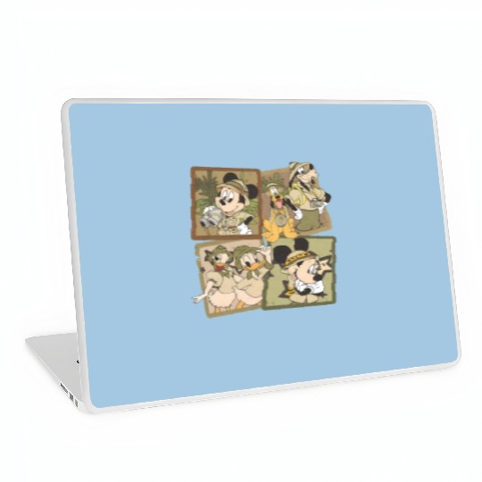Disney Animal Kingdom Laptop Skins, Vintage Animal Kingdom Laptop Skins, Mickey Safari Laptop Skins,