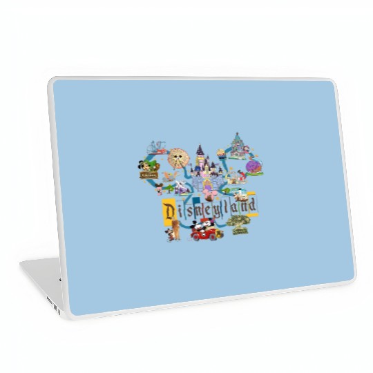 Disneyland Vintage Laptop Skins, Disney Retro Laptop Skins, Mickey Vintage Laptop Skins, Disney Animal Kingdom Laptop Skins