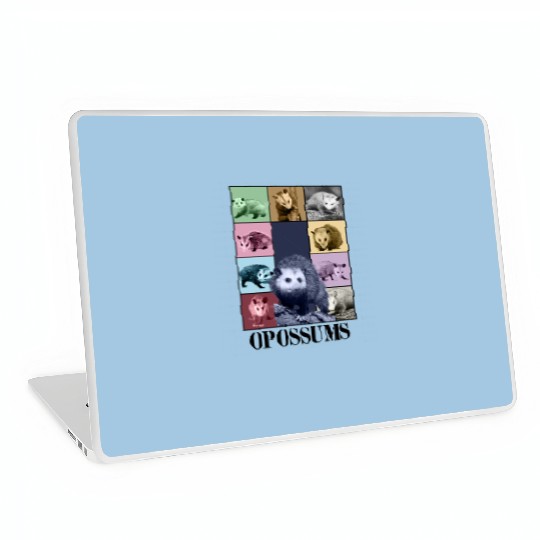 Opossums Eras Tour Laptop Skins, Funny Opossum Laptop Skins, Opossums Racoon Possums Laptop Skins