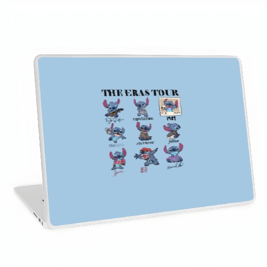 Stitch Eras Tour Laptop Skins, Stitch Laptop Skins, Disneyland Lilo and Stitch