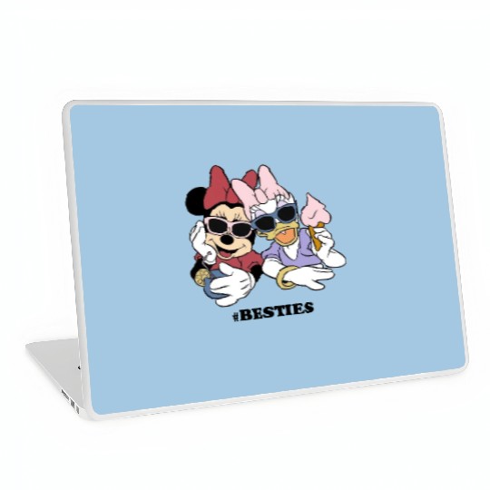 Retro Minnie and Daisy Laptop Skins, Disney Bestie Laptop Skins, Minnie Mouse Laptop Skins, Disney Girl Trip, Disney Matching Laptop Skins