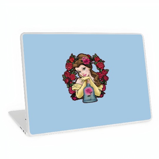 Disney Belle Roses Beauty And The Beast Graphic Laptop Skins