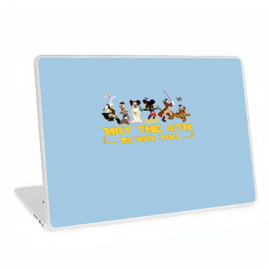 Disney Star Wars Be With You Laptop Skins, May The 4th Laptop Skins, Mickey and Friends Laptop Skins