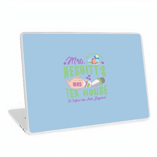 Buzz Lightyear Mrs Nesbitts Tea House To Infinity And Beyond Laptop Skins,  Magic Kingdom Disneyland Family Vacation Gift