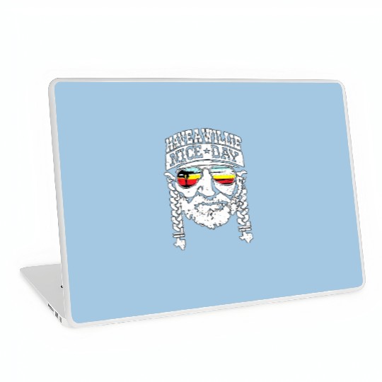 Have A Willie Nice Day Unisex Laptop Skins Love USA