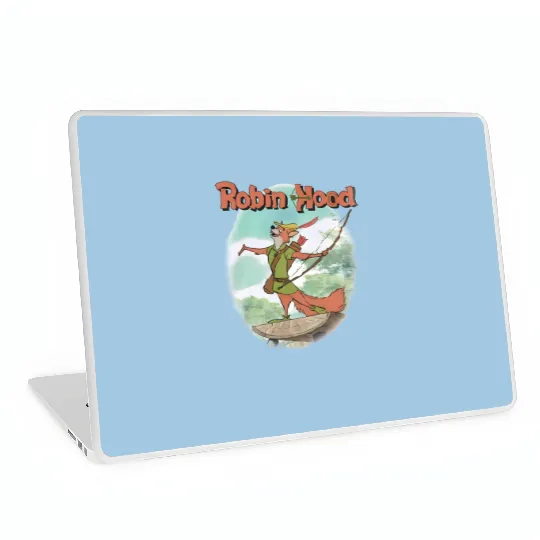 Vintage Robin Hood Laptop Skins, Robin Hood Disney Laptop Skins
