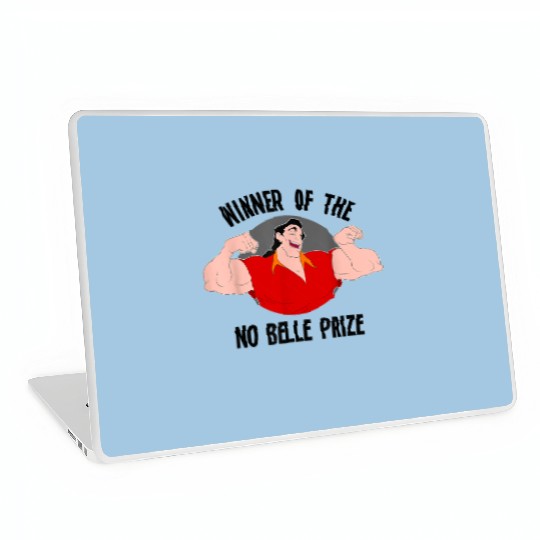 Disney Beauty and the Beast Gaston Winner No Belle Prize Laptop Skins