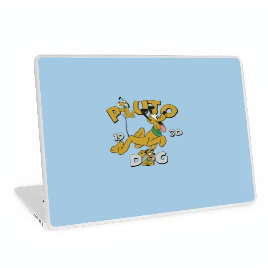 Pluto Est. 1930 Laptop Skins, Disney Pluto Laptop Skins