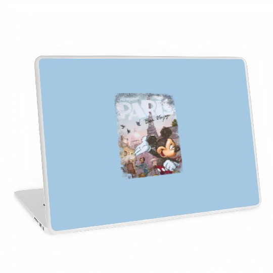 Disneyland Paris Mickey Laptop Skins, Eiffel Tower Mickey Laptop Skins