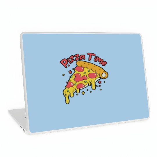 Mickey Mouse Ears Pizza Time  Laptop Skins, Funny Disney Laptop Skins, Disneyland Family Trip