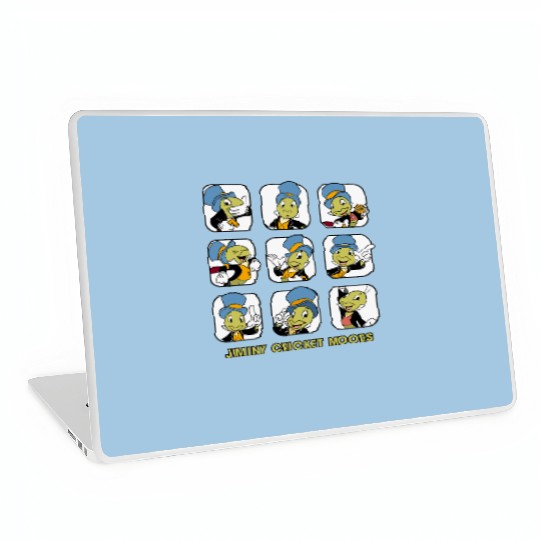 Disney Jiminy Cricket Moods Laptop Skins, Disney Pinocchio Laptop Skins