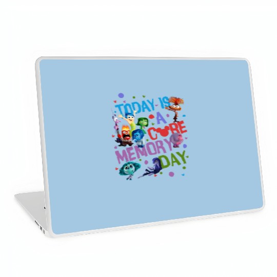 Disney Inside Out 2 Core Memory Day Era Laptop Skins, Disney Family Trip Laptop Skins