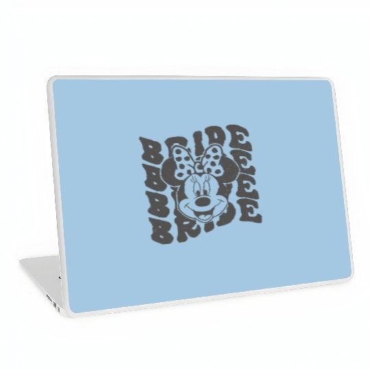 Minnie Bride Laptop Skins, Disney Bride Laptop Skins, Disney Bachelorette Party Laptop Skins, Disney Bridal Party Laptop Skins
