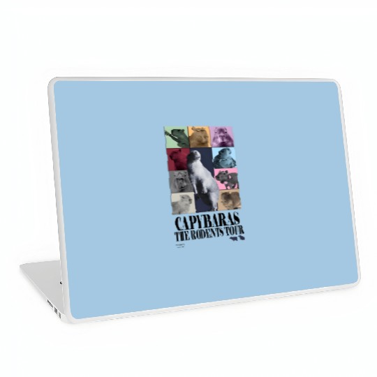 Capybaras Taylore Swifts Eras Tour Laptop Skins