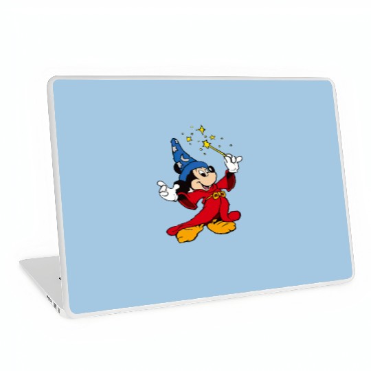 Disney Fantasia Sorcerer Mickey Mouse Magic Wizard  Laptop Skins, Fantasmic Disney Laptop Skins