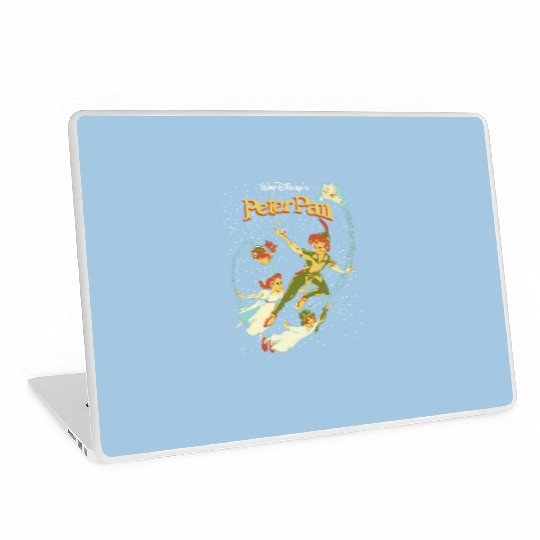 Vintage Peter Pan Laptop Skins | Peter Pan Graphic Laptop Skins | Disneyland Graphic Laptop Skins