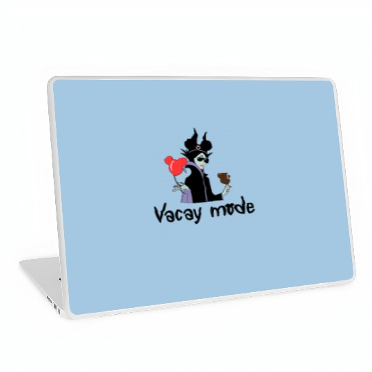 Disney Villains Vacay Mode, Maleficent Queen Sleeping Beauty Villain Laptop Skins