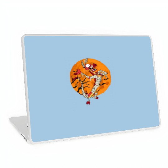 Disney Mulan Mushu Mummy Halloween Laptop Skins, Mummy Mushu Halloween Laptop Skins, Trick Or Treat Laptop Skins
