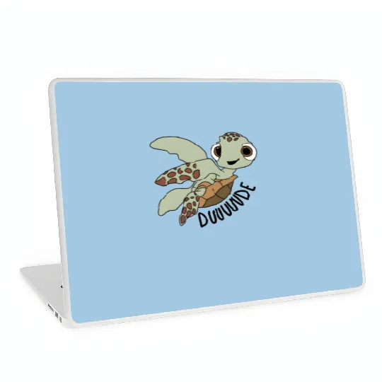 Disney Pixar Finding Nemo Squirt Dude Laptop Skins, Finding Nemo Laptop Skins