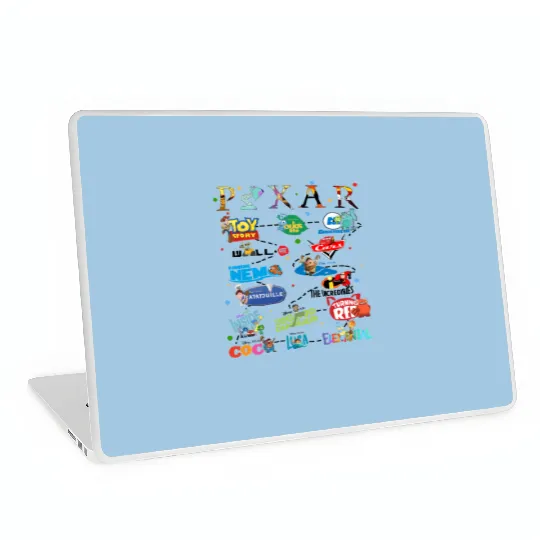 Disneyland Pixar Movie Laptop Skins, Disneyland Pixar Fest 2024 Laptop Skins, Disneyland Pixar